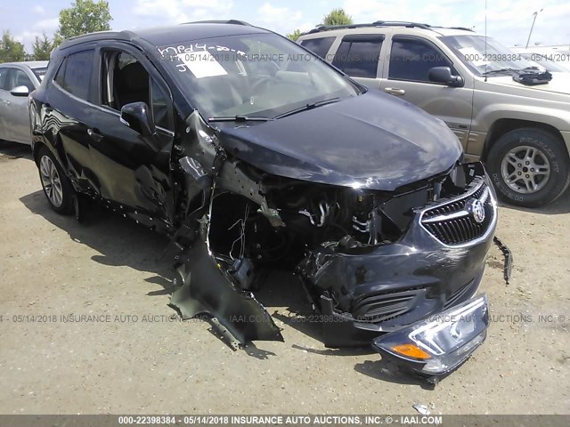 KL4CJASB9JB593940 - 2018 BUICK ENCORE PREFERRED Қара фото 1