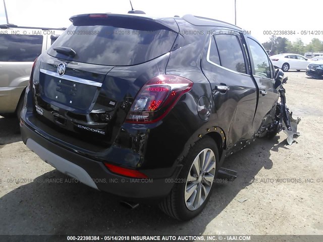 KL4CJASB9JB593940 - 2018 BUICK ENCORE PREFERRED Қара фото 4