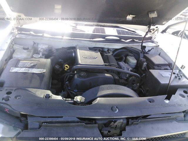 1GNDS13S522234793 - 2002 CHEVROLET TRAILBLAZER  WHITE photo 10