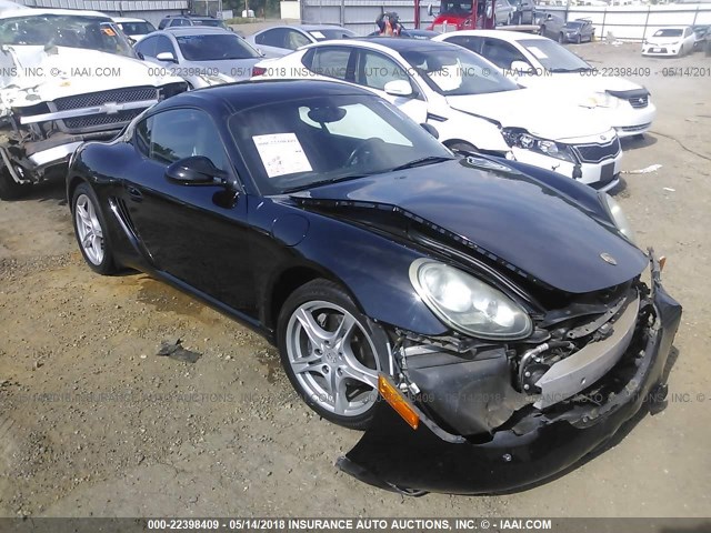 WP0AA2A89AU760875 - 2010 PORSCHE CAYMAN BLACK photo 1