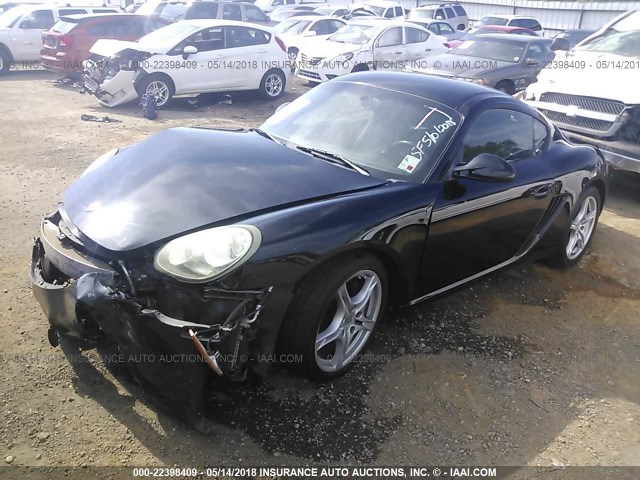 WP0AA2A89AU760875 - 2010 PORSCHE CAYMAN BLACK photo 2