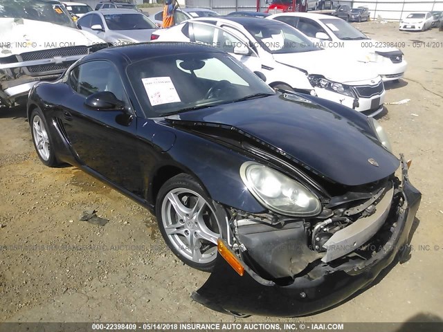 WP0AA2A89AU760875 - 2010 PORSCHE CAYMAN BLACK photo 6