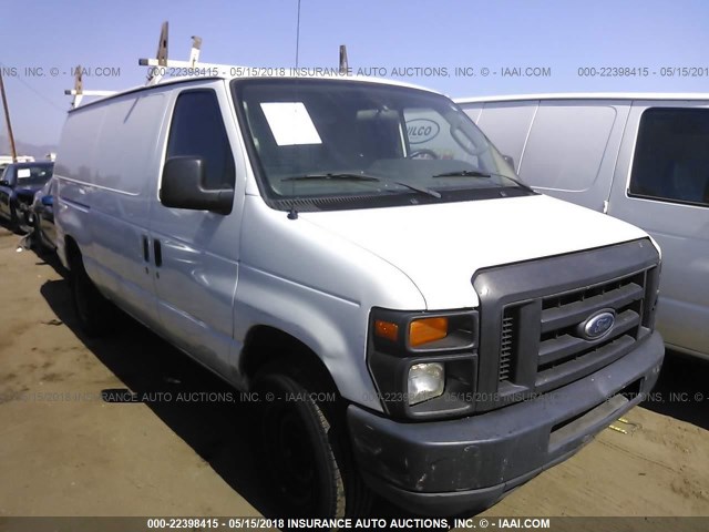 1FTSE3EL9CDA11820 - 2012 FORD ECONOLINE E350 SUPER DUTY VAN WHITE photo 1