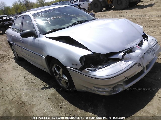 1G2NW52E53M711687 - 2003 PONTIAC GRAND AM GT SILVER photo 1