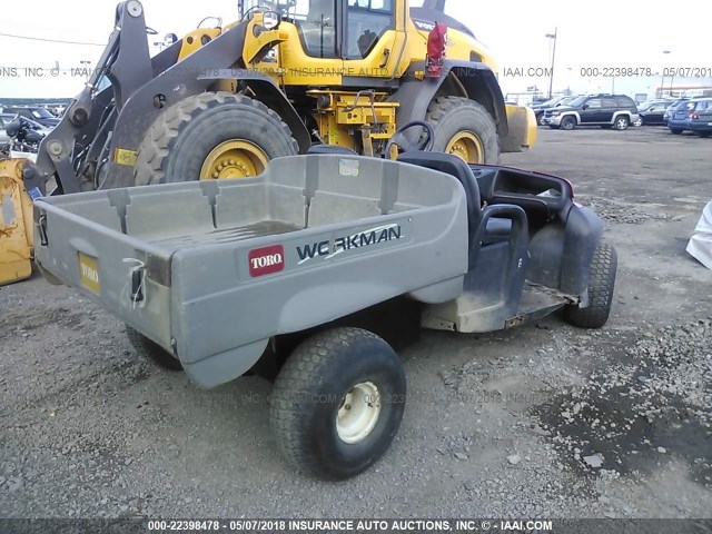 217729 - 2006 TORO WORKMAN 1100  RED photo 4