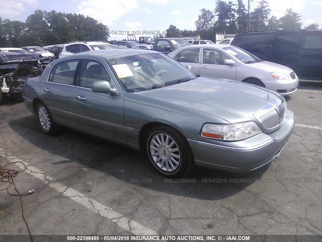1LNHM81WX4Y683594 - 2004 LINCOLN TOWN CAR EXECUTIVE/SIGNATURE Yeşil fotoğraf 1