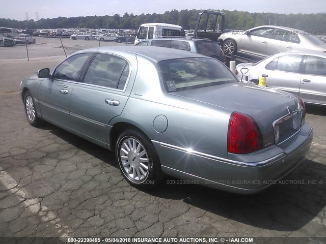 1LNHM81WX4Y683594 - 2004 LINCOLN TOWN CAR EXECUTIVE/SIGNATURE Yeşil fotoğraf 3