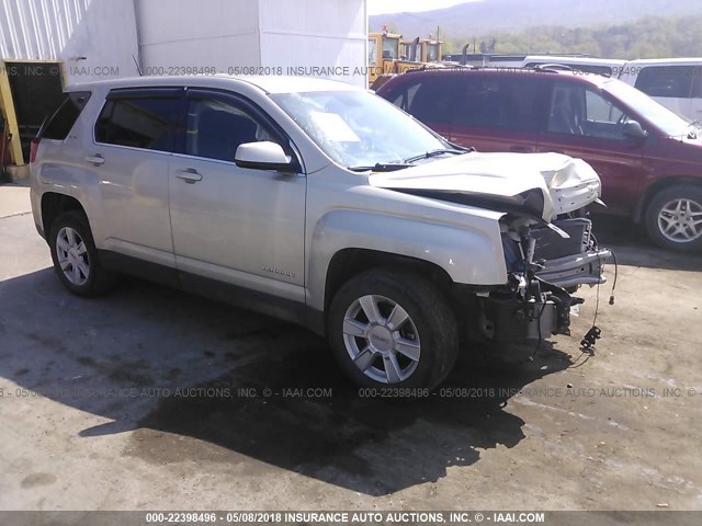 2GKALMEKXD6355871 - 2013 GMC TERRAIN SLE TAN photo 1