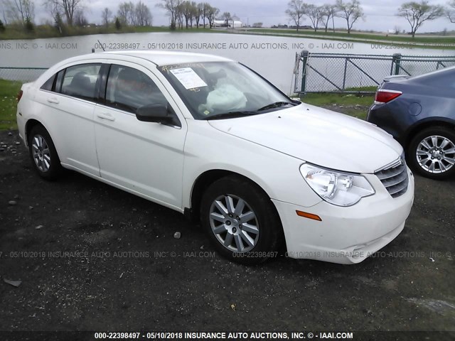 1C3CC4FB3AN117214 - 2010 CHRYSLER SEBRING TOURING WHITE photo 1