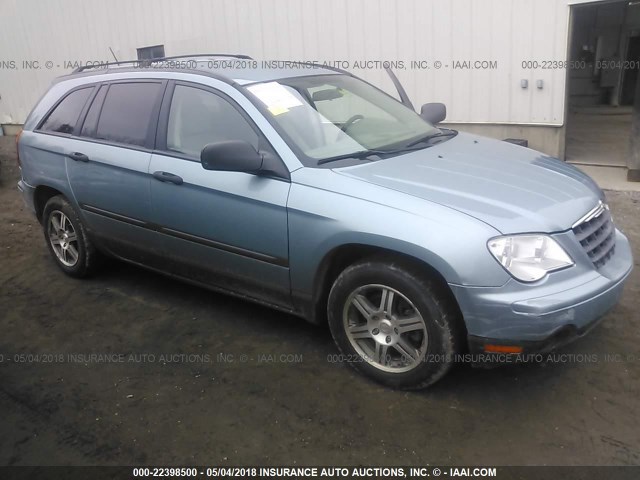 2A8GF48X48R653284 - 2008 CHRYSLER PACIFICA LX BLUE photo 1