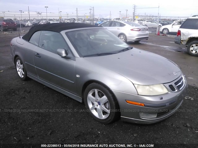 YS3FD79Y446000739 - 2004 SAAB 9-3 ARC GRAY photo 1