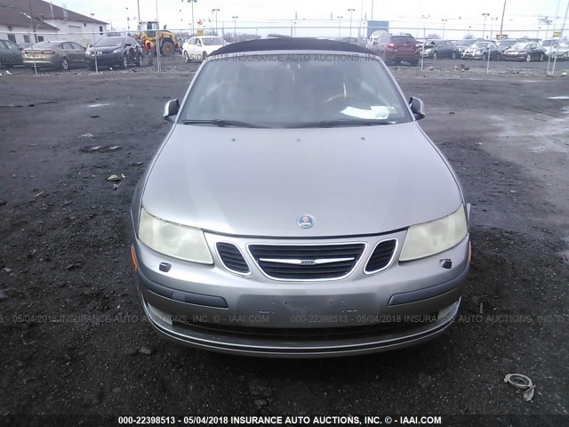 YS3FD79Y446000739 - 2004 SAAB 9-3 ARC GRAY photo 6