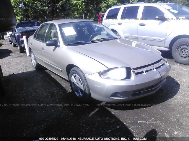 1G1JF52F937169102 - 2003 CHEVROLET CAVALIER LS BEIGE photo 1