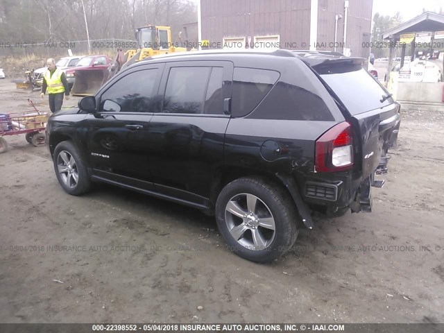 1C4NJDEB8GD745599 - 2016 JEEP COMPASS LATITUDE 黑色 照片 3