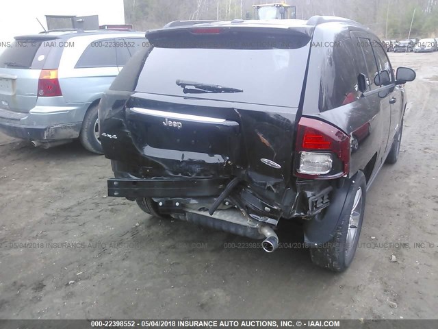 1C4NJDEB8GD745599 - 2016 JEEP COMPASS LATITUDE 黑色 照片 6