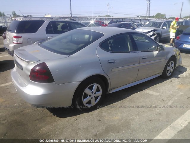 2G2WP552471137832 - 2007 PONTIAC GRAND PRIX ვერცხლისფერი ფოტო 4
