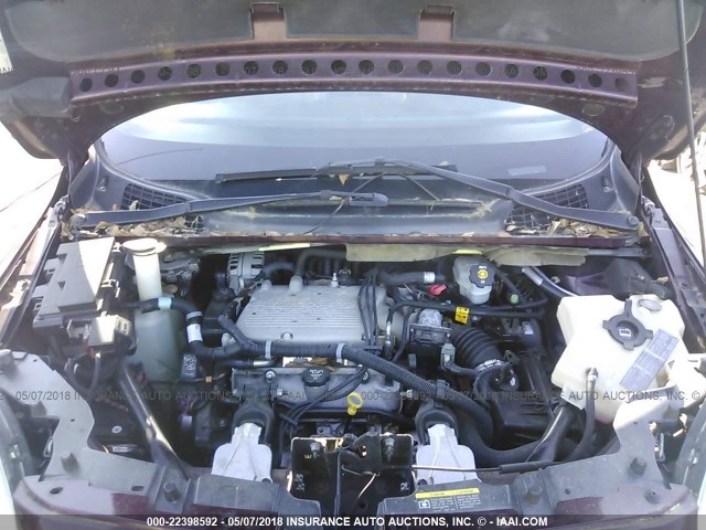 1GNDV23L66D170036 - 2006 CHEVROLET UPLANDER LS BURGUNDY photo 10
