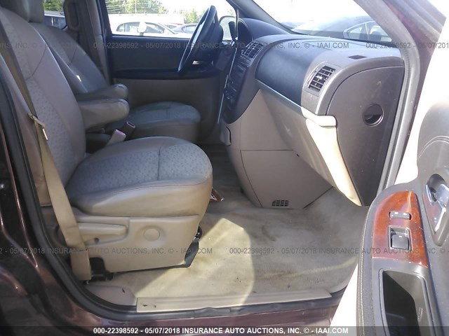 1GNDV23L66D170036 - 2006 CHEVROLET UPLANDER LS BURGUNDY photo 5