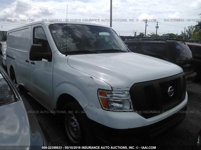 1N6BF0KL2FN808681 - 2015 NISSAN NV 1500/2500 WHITE photo 1