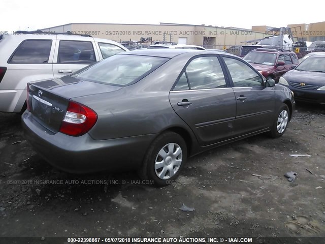 4T1BE32K03U762120 - 2003 TOYOTA CAMRY LE/XLE/SE 灰色 照片 4