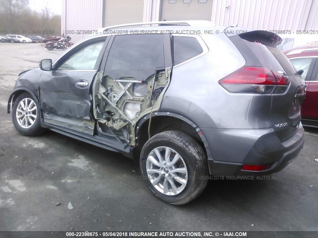 5N1AT2MVXHC856165 - 2017 NISSAN ROGUE SV/SL GRAY photo 3