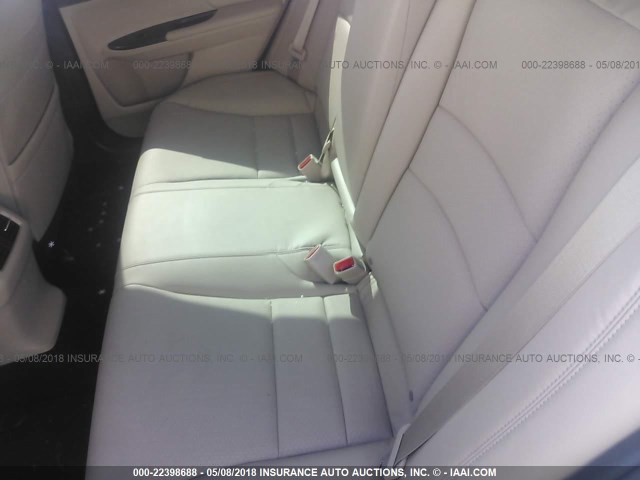 1HGCR3F82HA026401 - 2017 HONDA ACCORD EXL WHITE photo 8