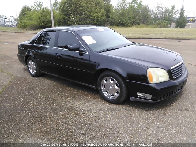 1G6KD57Y84U146170 - 2004 CADILLAC DEVILLE BLACK photo 1