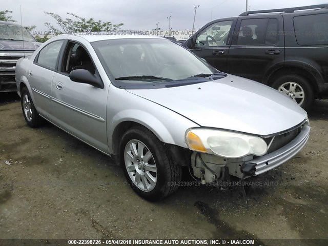 1C3EL66R66N206039 - 2006 CHRYSLER SEBRING LIMITED SILVER photo 1