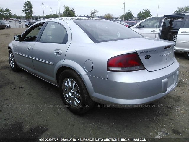 1C3EL66R66N206039 - 2006 CHRYSLER SEBRING LIMITED SILVER photo 3