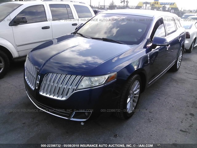 2LMHJ5FRXCBL51665 - 2012 LINCOLN MKT BLUE photo 6