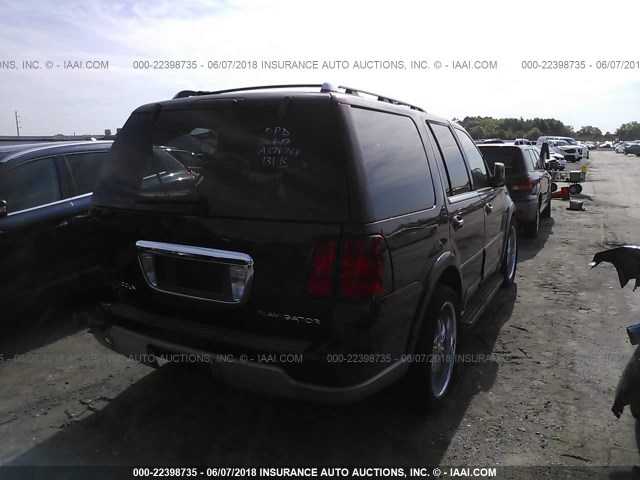 5LMFU28R73LJ44296 - 2003 LINCOLN NAVIGATOR მუქწითელი ფოტო 4