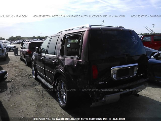5LMFU28R73LJ44296 - 2003 LINCOLN NAVIGATOR მუქწითელი ფოტო 6