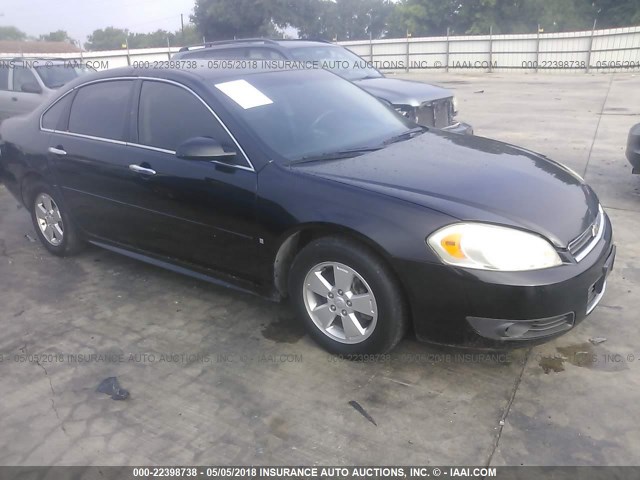 2G1WG5EK4B1134412 - 2011 CHEVROLET IMPALA LT BLACK photo 1