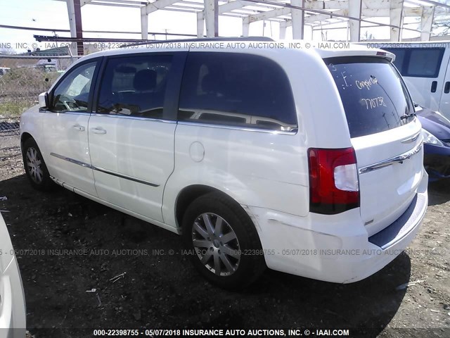 2C4RC1BG8DR690526 - 2013 CHRYSLER TOWN & COUNTRY TOURING WHITE photo 3