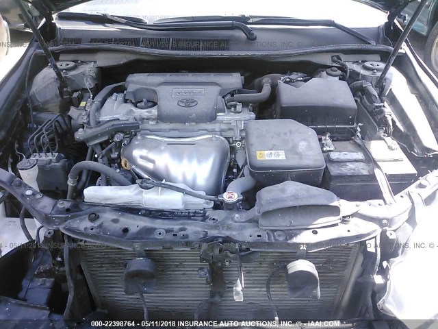 4T1BF1FK9HU375262 - 2017 TOYOTA CAMRY LE/XLE/SE/XSE BLACK photo 10