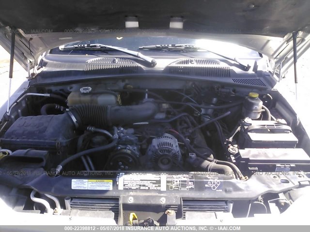 1J4GL48K24W235886 - 2004 JEEP LIBERTY SPORT 灰色 照片 10