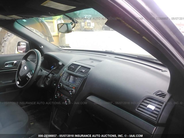 1FM5K8AR1GGC72744 - 2016 FORD EXPLORER POLICE INTERCEPTOR BLACK photo 5