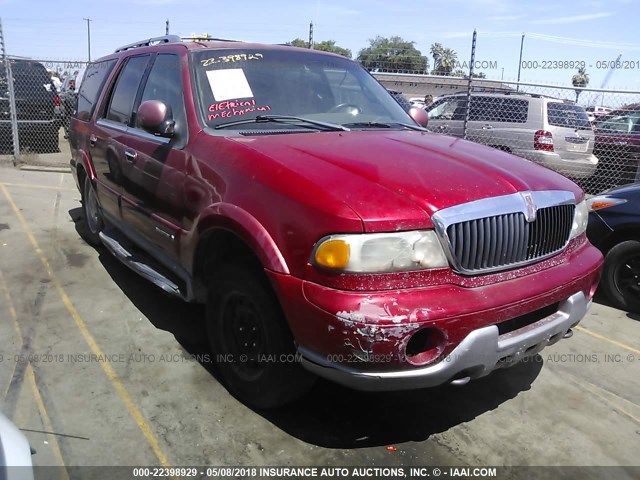 5LMFU28R21LJ32893 - 2001 LINCOLN NAVIGATOR 红色 照片 1