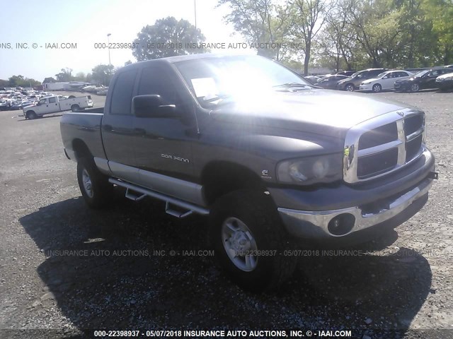 3D7KU28CX4G145321 - 2004 DODGE RAM 2500 ST/SLT GRAY photo 1