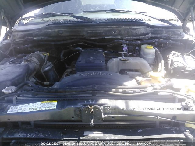 3D7KU28CX4G145321 - 2004 DODGE RAM 2500 ST/SLT 灰色 照片 10