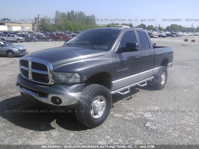 3D7KU28CX4G145321 - 2004 DODGE RAM 2500 ST/SLT 灰色 照片 6