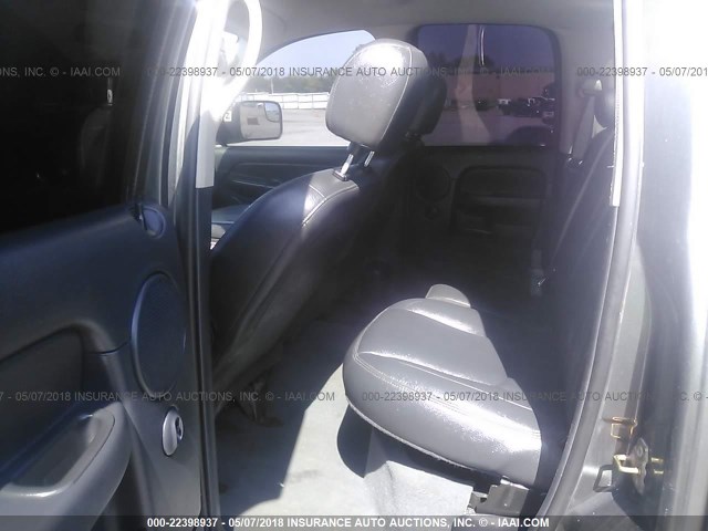 3D7KU28CX4G145321 - 2004 DODGE RAM 2500 ST/SLT 灰色 照片 8