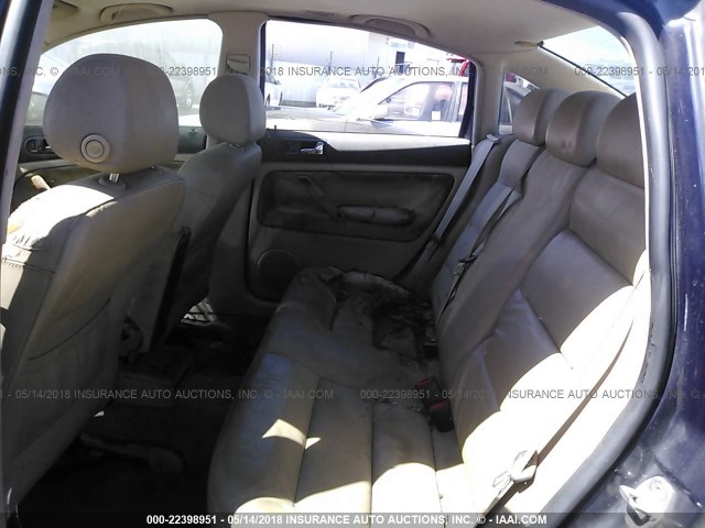 WVWPD63B4XE412485 - 1999 VOLKSWAGEN PASSAT GLX 蓝色 照片 8