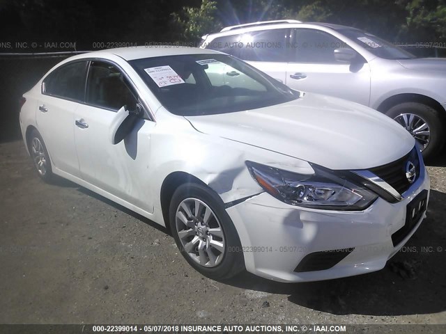 1N4AL3AP1GN344285 - 2016 NISSAN ALTIMA 2.5/S/SV/SL/SR WHITE photo 1