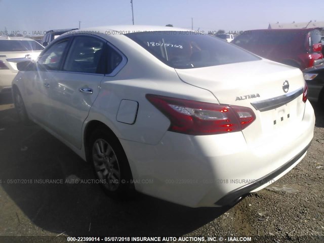 1N4AL3AP1GN344285 - 2016 NISSAN ALTIMA 2.5/S/SV/SL/SR WHITE photo 3