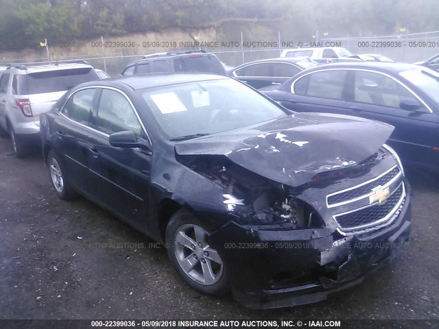 1G11B5SA3DU111201 - 2013 CHEVROLET MALIBU LS 黑色 照片 1