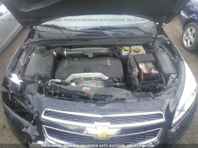1G11B5SA3DU111201 - 2013 CHEVROLET MALIBU LS 黑色 照片 10