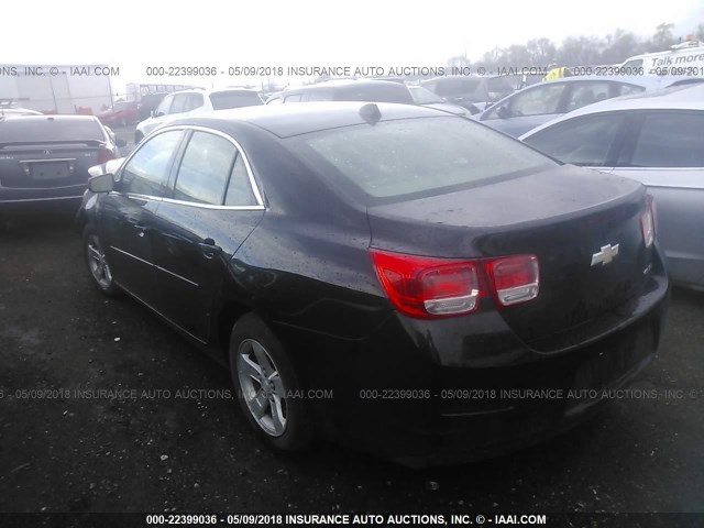1G11B5SA3DU111201 - 2013 CHEVROLET MALIBU LS 黑色 照片 3