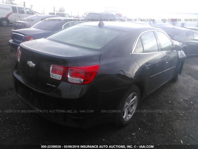 1G11B5SA3DU111201 - 2013 CHEVROLET MALIBU LS 黑色 照片 4