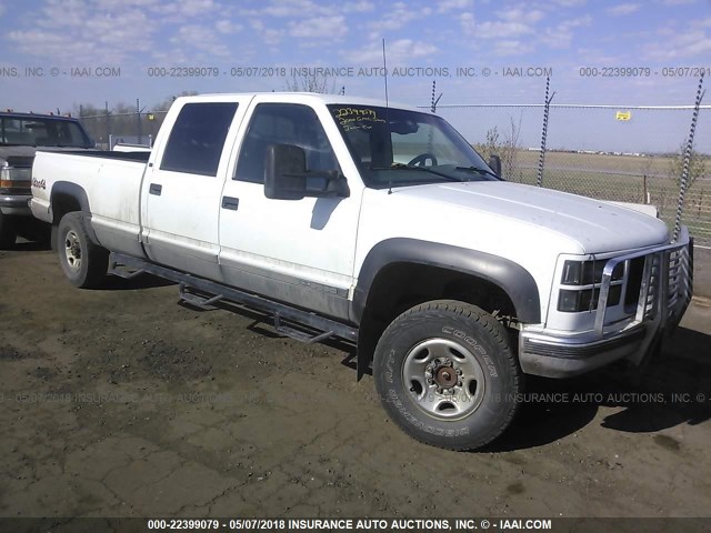 1GTHK33J1YF489892 - 2000 GMC SIERRA K3500 WHITE photo 1